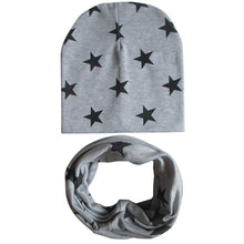 Load image into Gallery viewer, Modern Children Hat Scarf Set Camouflage Print Cotton Baby Beanie Collar for Baby Boy/Girl Cap Kids Warm Hats Scarves Design
