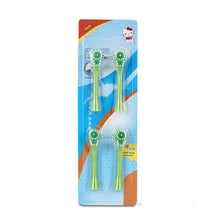 Load image into Gallery viewer, Cartoon Children Electric Toothbrush Double-sided  Heads Electric Teethbrush Or Replacement Brush Perfect Electric Brush For Kids
