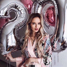 Load image into Gallery viewer, Birthday Helium Modern 32inch Luxury Number Foil Ballon For Party and Celebrations Modern Decoration
