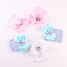 Load image into Gallery viewer, Cute Newest Newborn Baby Girl Comfy Bowknot Cap Elegant Beanie Design Fashionable Babies  Hat
