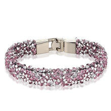 Load image into Gallery viewer, New Modern Fashion Luxury Crystal Shiny Bracelet Amazing Copper Alloy Elegant Bracelet Valentine's Day For Women
