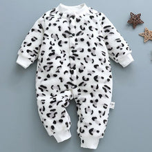 Load image into Gallery viewer, Baby Clothing Boys And Girls Rompers Coral Cute Infant Overall Toddler Jumpsuit Baby Romper For Winter
