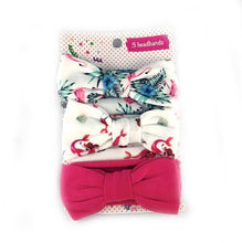 Load image into Gallery viewer, Modern  Handamde Luxury Set Baby Girl Headband Bow For Newborn Babies Hair Band Elastic Accessories Cotton Headwear For Girls
