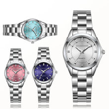 Load image into Gallery viewer, New STEVVEX Women Luxury Rhinestone Stainless Steel Quartz Watches Ladies Business Watch WIth  Japanese Quartz Movement For Women and Girls
