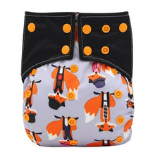 Load image into Gallery viewer, All-In-One  Cloth Diaper for Baby Bamboo Charcoal Eco-friendly Baby Cloth Diaper
