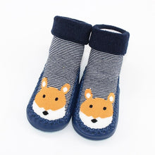 Load image into Gallery viewer, Baby Warm Stretchy  Booties Sock With Rubber Soles For Newborn Baby Girl And Boy Socks Slipper
