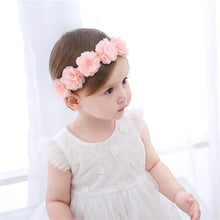 Load image into Gallery viewer, Modern Baby Headband Flower Girls Bows for Baby Girls Kids Headbands Turban Newborn
