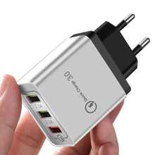 Load image into Gallery viewer, Fast Modern USB Charger Quick Charge 3.0 Wall Portable Mobile Phone Powerful Charger

