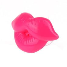 Load image into Gallery viewer, Silicone Baby Lip Pacifier Kiss Pink Rose Red Lip Shape Teeth Soothers Funny  Baby Pacifiers For Baby and For Kids
