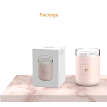 Load image into Gallery viewer, 280ML Ultrasonic Air Humidifier Candle Romantic Soft Light USB Essential Oil Diffuser Car  Aroma Mist Maker
