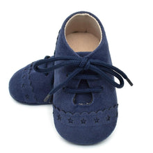Load image into Gallery viewer, Newborn Baby Shoes Girls Boys Soft Warm Leather Prewalker Anti-slip Shoes Canvas Sports Sneakers Footwear Shoes
