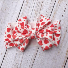 Load image into Gallery viewer, Luxury Modern Colorful Newborn Toddler Baby Girl Boy Headwear Solid Bowknot Soft Turban Knot Hairband For Girls Kids
