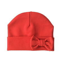 Load image into Gallery viewer, Modern Baby Girls and Boys Cotton Butterfly Hat For Newborn Infant Caps For Winter ad Sleeping for Baby Kids
