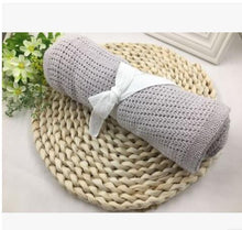Load image into Gallery viewer, Baby Blanket Cotton Super Soft Blankets Newborn Swaddle Infant Wrap Bath Towel Girl Boy Stroller
