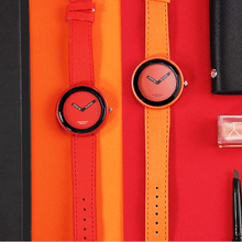Load image into Gallery viewer, Fashion Women's Watches Leather Ladies Watch Women Watches Young Girl Watch Simple Clock For Women and Girls

