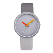 Load image into Gallery viewer, Modern Women Watch Gray Contrast Quartz Watch For Watch  Lovers Unisex Casual Modern Style
