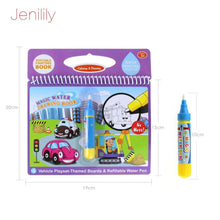 Load image into Gallery viewer, Reusable Magic Water Drawing Book With Pen Coloring Painting Book Drawing Board Juguetes Education Learning Toys for Children
