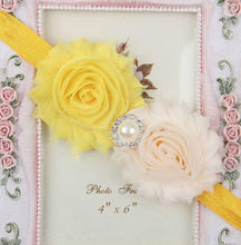 Load image into Gallery viewer, Handmade Flower Newborn Headwear Head Wrap Band Hairband Gift Toddlers For Baby Girls
