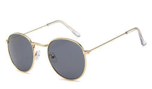 Load image into Gallery viewer, Famous  Retro Popular Oval Luxury Round Vintage Woman and Man Sunglasses  Brand Designer Oculos De Sol With UV400 protection
