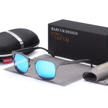Load image into Gallery viewer, The Luxury Sunglasses Aluminium Polarized Male Eyeglasses Classic Punk  For Men and Boys With UV400 Protection
