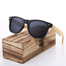 Load image into Gallery viewer, New Pink Sunglasses Wood Bamboo Sunglasses Fashion Mirror Sunglasses Brand Designer Glasses For Women and Men With UV400 Protection
