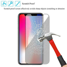 Load image into Gallery viewer, 9H Protective Glass For iPhone 11 12 Pro Max Glass On iPhone 7 8 X XR XS 12 13 Mini SE 14 Screen Protector Front Protection Film Premium Tempered Glass Film Full Protection High Clarity Screen Protector
