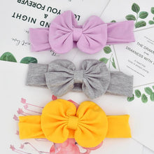 Load image into Gallery viewer, Modern 3PCS Set Floral Bows Baby Headband Dot Bowknot Cotton Hair Band Girls Hair Accessories For Girls
