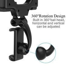 Load image into Gallery viewer, Car Phone Holder Rearview Mirror Mount Phone Holder 360 Degrees GPS Smartphone Stand
