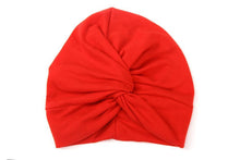 Load image into Gallery viewer, Indian Baby Turban Hat Cotton Baby Girls Kids Turban Headband Hair Head Bands Wrap Accessories for Children
