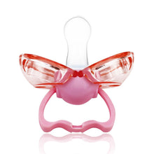Load image into Gallery viewer, Modern Uniqeu Baby Infant Kids Pacifier Silicone Nipple Cradle Case Holder Travel Storage Cover Anti-drop Pacifiers For Baby and Kids 2 in 1
