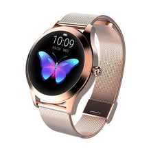 Load image into Gallery viewer, STEVVEX  IP68 Waterproof Luxury Elegant Smart Watch For Women Lovely Bracelet Heart Rate Monitor Sleep Monitoring Smartwatch Connect
