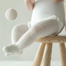 Load image into Gallery viewer, Modern Baby Girl Pure Cotton Summer High knee Mesh Breathable Cotton Long Girl Socks
