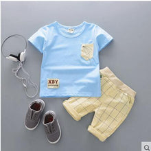 Load image into Gallery viewer, Fashion T shirt and Shorts Set Cartoon Cotton Summer Clothing for Newborn Baby Boy Infant Fashion Outerwear Clothes
