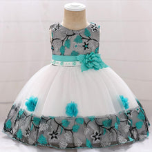 Load image into Gallery viewer, Luxury Elegant Handamde Girls Baby Dresses Lace Tulle Baptism Dresses for  Party and  Wedding Baby Clothing Dress
