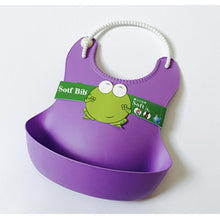 Load image into Gallery viewer, Modern Baby Plastic Bibs Waterproof Lunch Bibs for Boys &amp; Girls Infants Silicone Feeding Baby Saliva Waterproof Aprons for Baby
