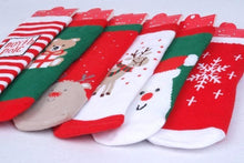 Load image into Gallery viewer, Modern Cotton Baby Socks Christmas Design Baby Girls Socks Cartoon Casual Baby  Children's Christmas Socks For Kids

