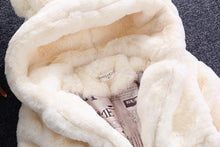 Load image into Gallery viewer, Winter Baby Girls Clothes Coat Fleece Show Jacket Warm Snowsuit 1-7Y Baby Hooded Jacket Children's Outerwear In Modern Elegant Design
