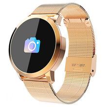 Load image into Gallery viewer, New Q8 LED Bluetooth Smart Watch With Stainless Steel Waterproof Breacelet Wearable Device Smartwatch Style for Men and Women With Fitness Tracker
