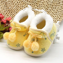 Load image into Gallery viewer, Unisex Winter Sweet Newborn Soft Baby Girls Princess Boots First Walkers Soft Infant Toddler Kids Girl Footwear Shoes
