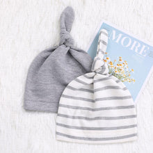 Load image into Gallery viewer, Baby Set 2PCS Caps Hat Spring Autumn 100% Cotton Newborns Children Baby Caps Baby Hats For Girls and Boys Caps for Sleeping
