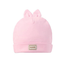 Load image into Gallery viewer, Cute Kids Hat Cap with Bibs Candy Solid Colors Beanies Cotton Born Baby Hat Bibs Toddler Infant Caps For Kids Baby
