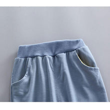 Load image into Gallery viewer, Modern Luxury Classic style Fall Baby Boys and Girls Clothing Set T-shirt Tops Pant Tracksuits Outfits For Kids
