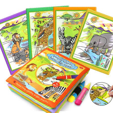 Load image into Gallery viewer, Coolplay  Magic Water Drawing Book Coloring Book Painting Board Doodle Book in Drawing Toys Educational Toys
