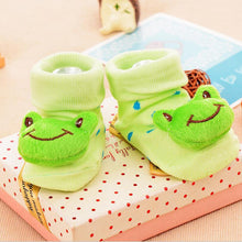 Load image into Gallery viewer, Cotton Baby Socks Rubber Anti Slip Boy Girl Floor Kids Toddlers Autumn Spring Cartoon Infant Newborn Sock
