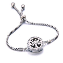 Load image into Gallery viewer, Elegant New Fashion Modern Perfume Amazing Luxury Bracelet Essential Oil Aromatherapy Locket Bracelet For Women

