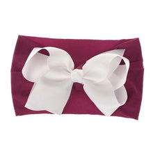 Load image into Gallery viewer, Brand Toddler Baby Girl Baby Big Bow Hairband Headband Stretch Turban Head Wrap Baby Girls
