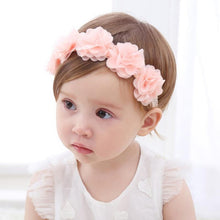 Load image into Gallery viewer, Modern Baby Headband Flower Girls Bows for Baby Girls Kids Headbands Turban Newborn
