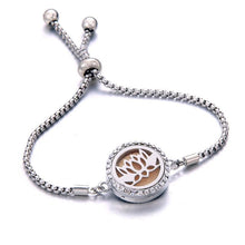 Load image into Gallery viewer, Elegant New Fashion Modern Perfume Amazing Luxury Bracelet Essential Oil Aromatherapy Locket Bracelet For Women
