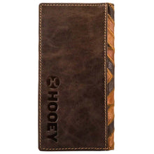 Load image into Gallery viewer, HOOey "Montezuma" Patchwork (Brown/Turquoise) - Men's Rodeo Wallet
