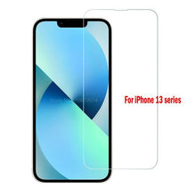 Load image into Gallery viewer, 3pcs For iPhone 12 13 Mini 14 Pro Max Glass Screen Protector For iPhone XR XS SE 2022 6 7 8 Plus 13 Pro Max Glass Not Full Cover Curved Edge Anti Explosion Temper Glass Screen Protector for iPhone
